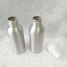 Kosmetische 100ml Aluminiumparfümflasche mit Sprüher